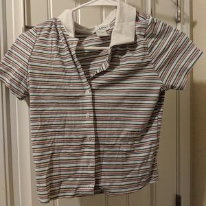 Button up woman's shirt